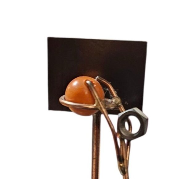 Rock Creek Metal Craft Handmade Metal Basketball Player Lay Up Dunking Figurine - Picture 7 of 8